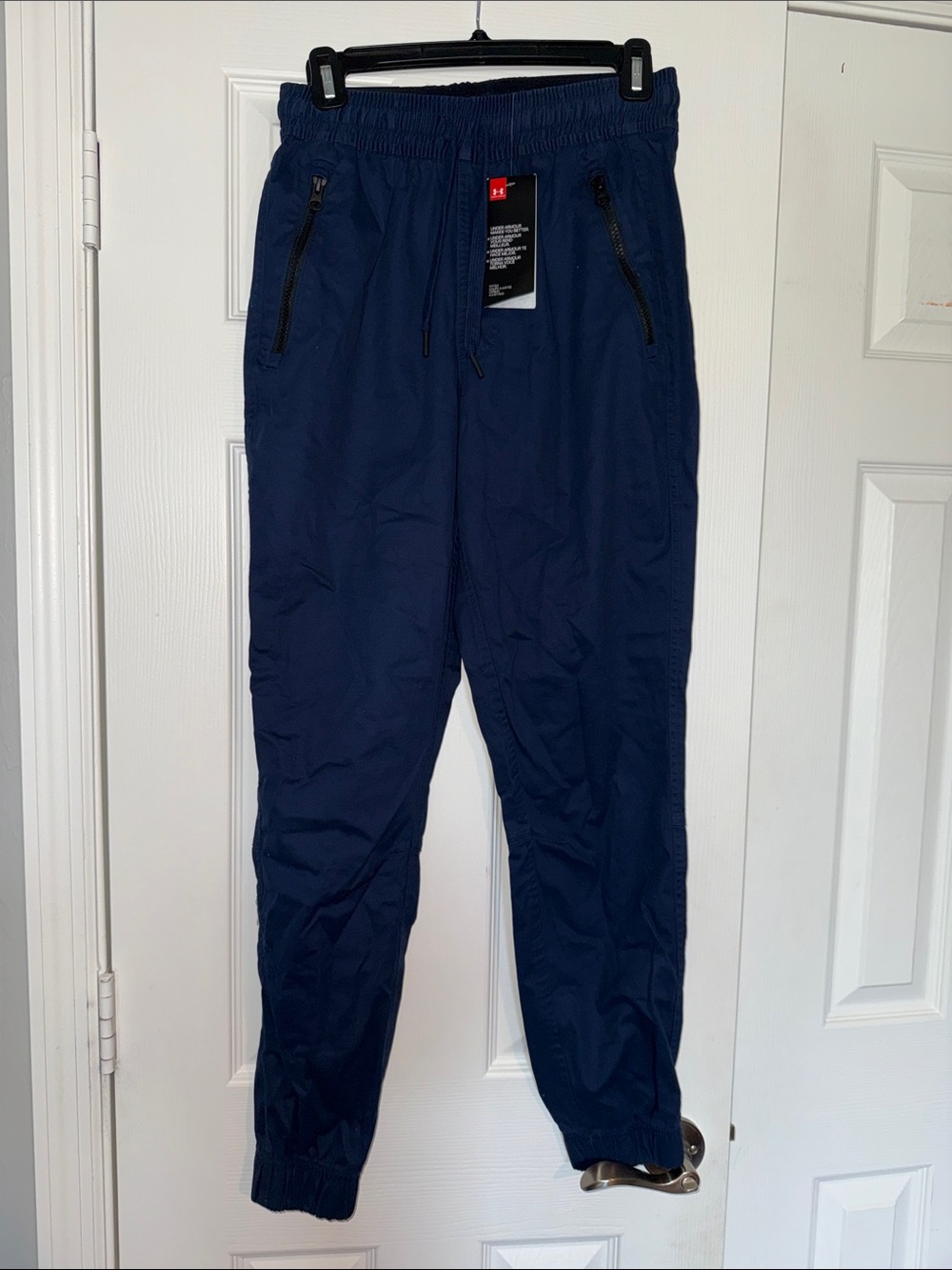 Under Armour Men's Navy Jogger Pants - Slim Athletic Fit
